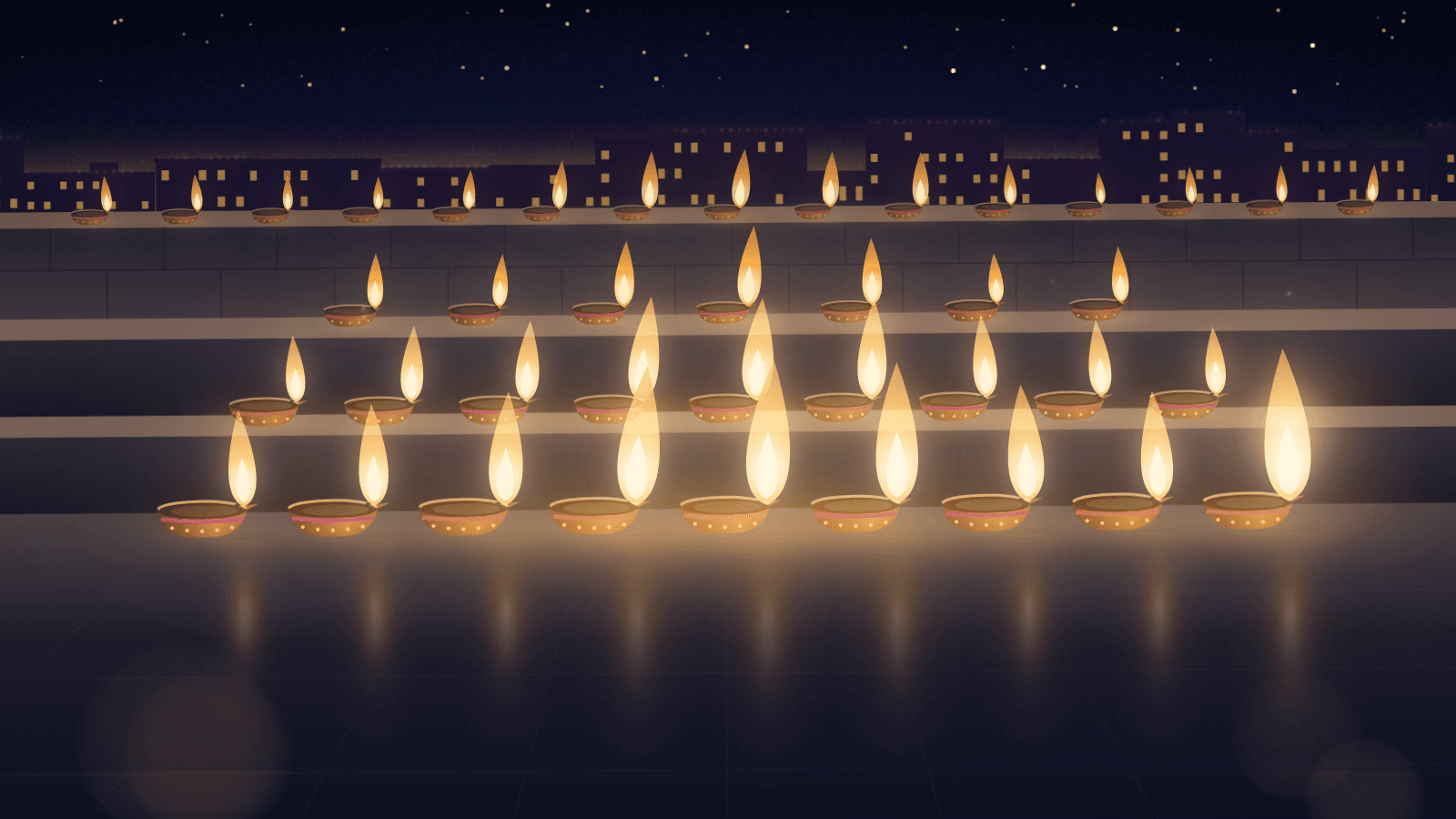 Diwali Lights engine preview