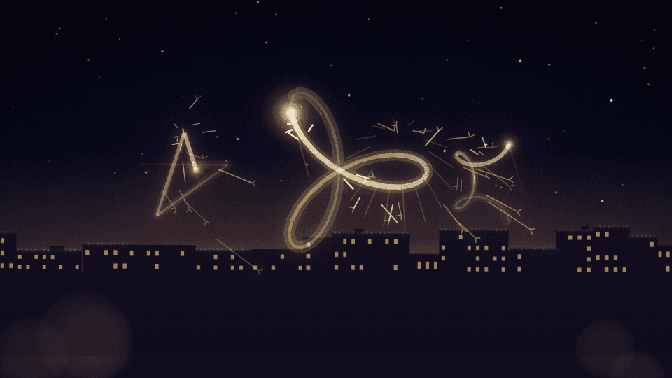 Sparkler Trails mode