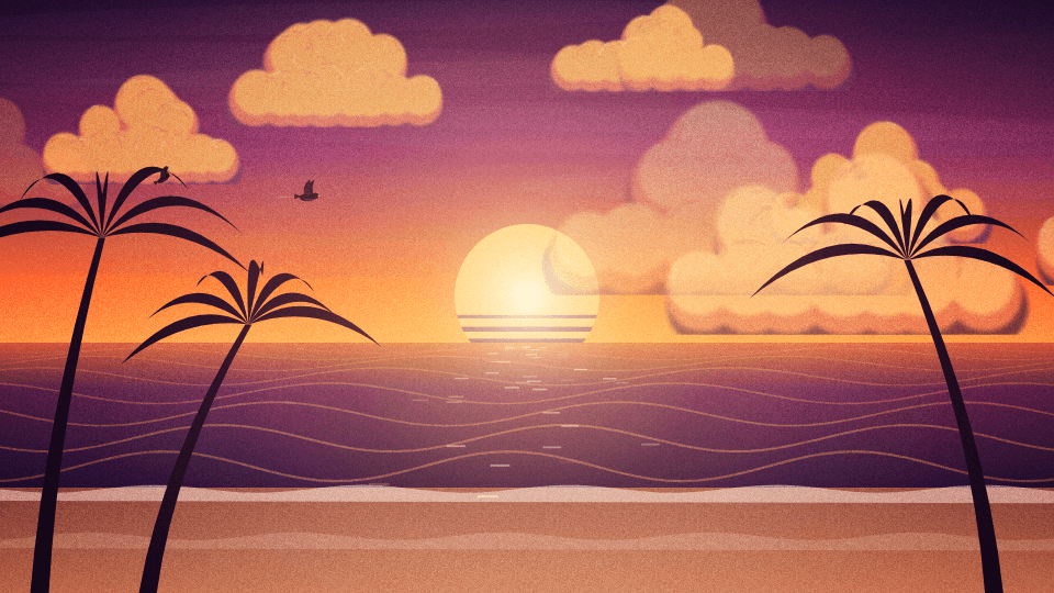 Beach Sunset mode