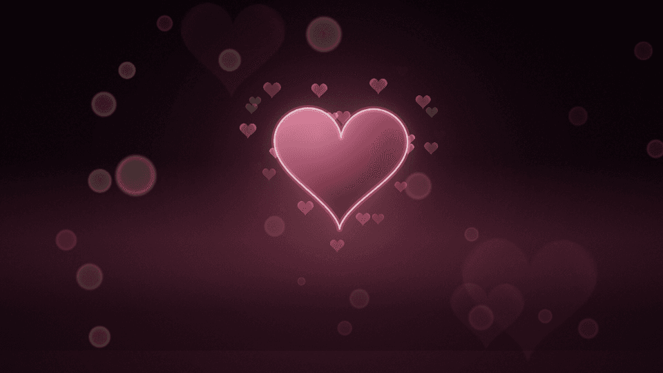 Bokeh Hearts mode