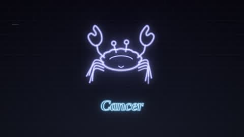 Cancer in the Neon Sign look
