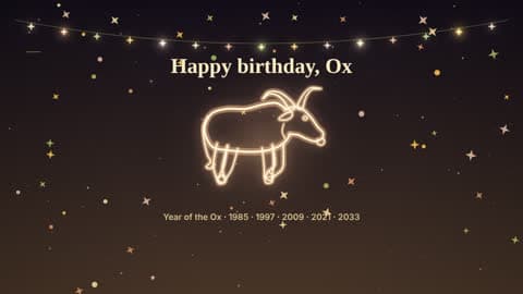 the ox in the Your Sign look