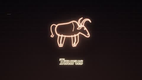 Taurus in the Neon Sign look