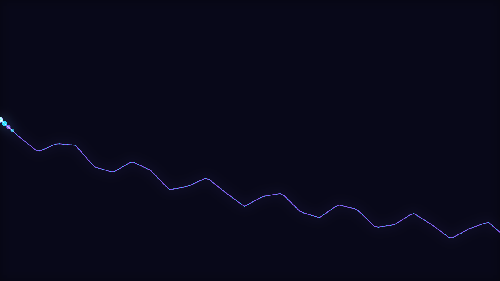 A spectrum-bars strip suitable for a stream overlay