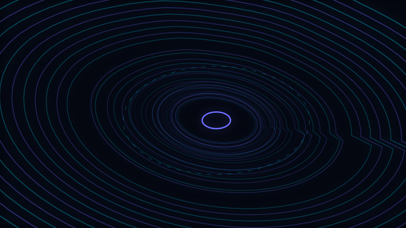 A tunnel engine visualizer still with fast forward motion